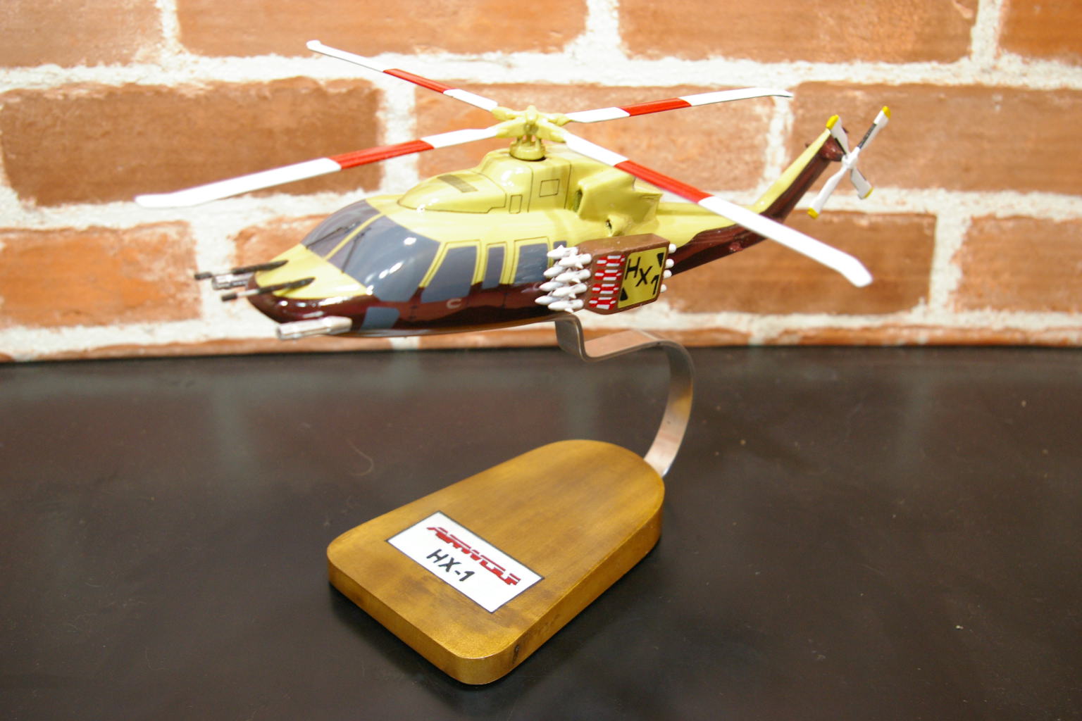 オーダーメイド予約受付中！1/42 AIRWOLF HX1　木製模型