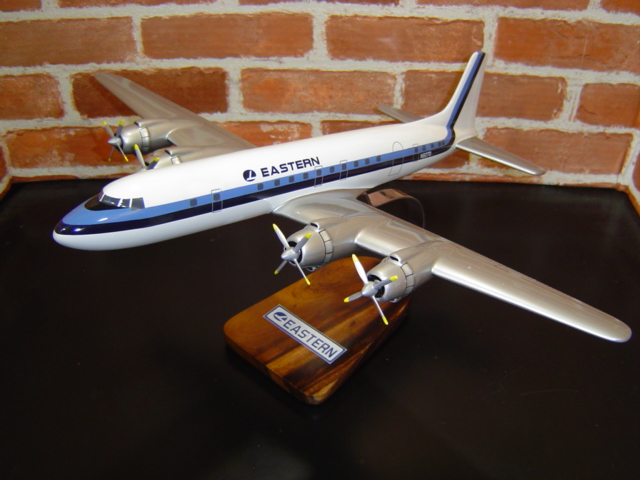 オーダーメイド予約受付中！1/100 DC-7  イースタン航空(ダグラス）　木製模型
