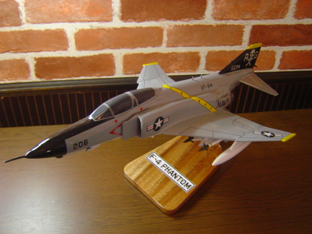 1/48 F-4 Phantom Jolly Rogers (マクドネル・ダグラス)　木製模型