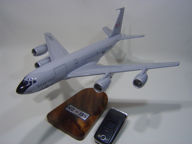 オーダーメイド予約受付中！1/100 KC-135 ストラトタンカー（ボーイング）　木製模型