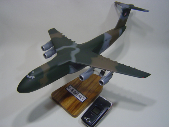 オーダーメイド予約受付中！1/200 C-5 ギャラクシー(ロッキード)　木製模型
