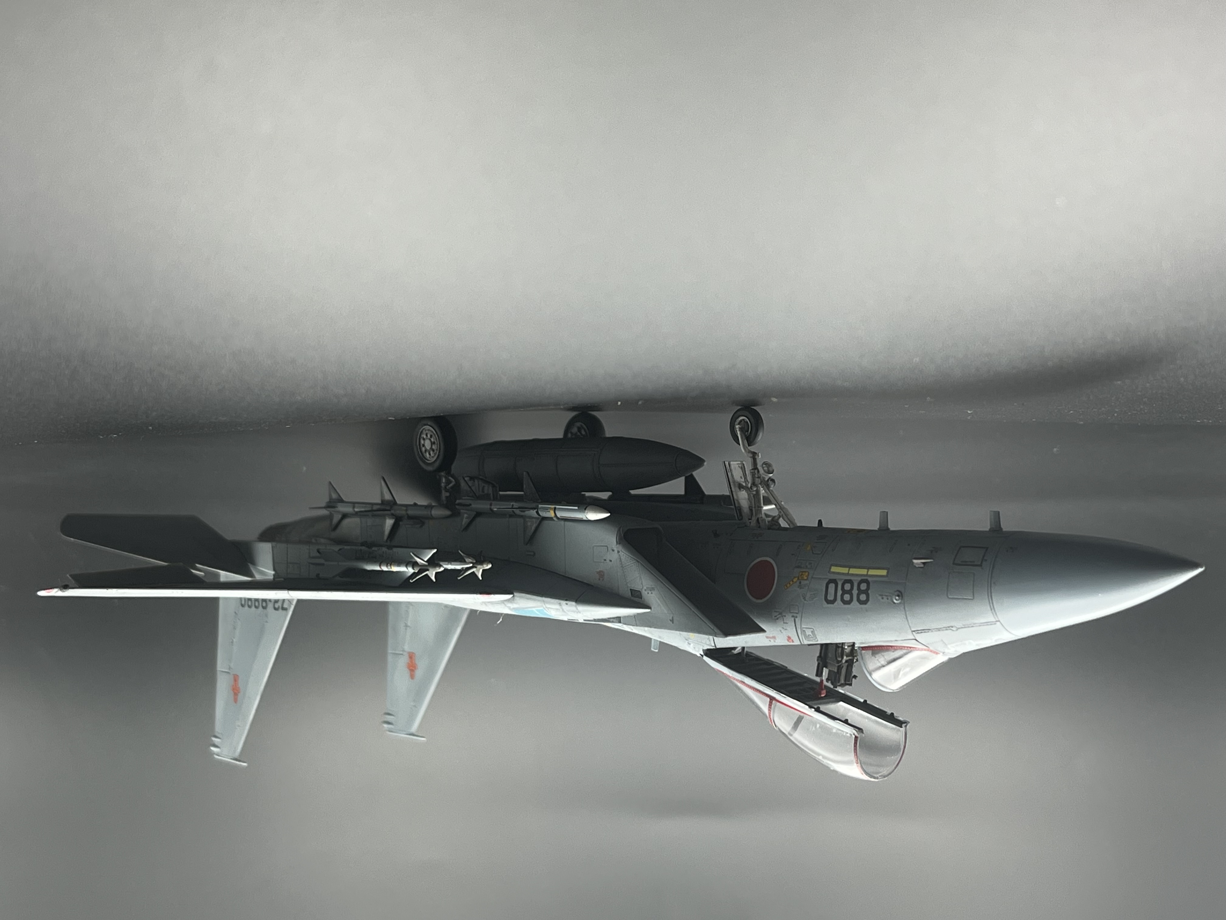 1/72 F-15J(202SQ)（ファインモールド）　プラモデル完成品
